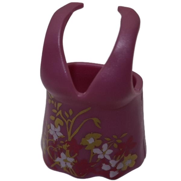 Playmobil ® Oberteil rosa mit Blumen gebraucht