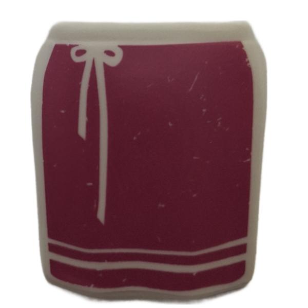 Playmobil ® Schürze weiß rosa gebraucht