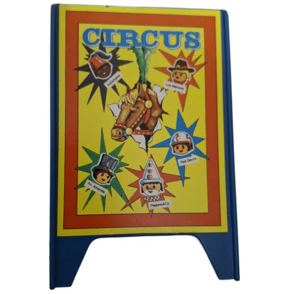 Playmobil ® Zirkus Schild blau (A) aus 3510 gebraucht