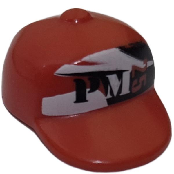 Playmobil ® 30634025 Schirmmütze Motocross orange gebraucht