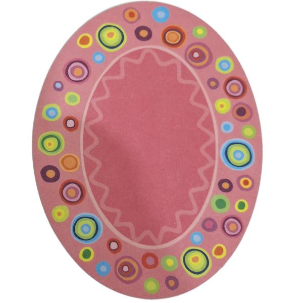 Playmobil ® Teppich 77 x 98 oval rosa gebraucht