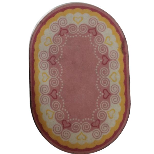 Playmobil ® Teppich 60 x 90 oval rosa gebraucht