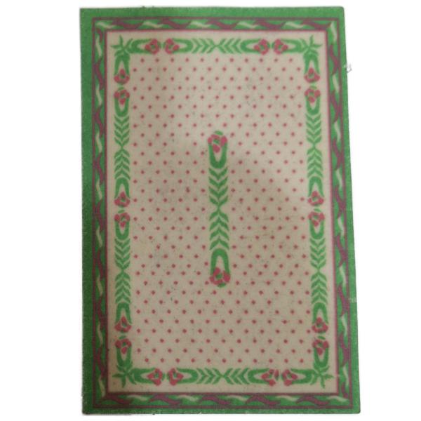 Playmobil ® Teppich 65 x 100 mm grün gebraucht