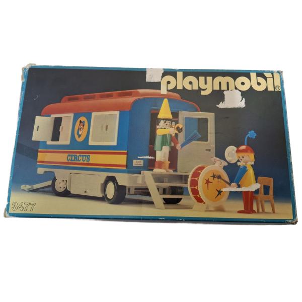 Playmobil ® 3477 Zirkuswagen Clown Wohnwagen gebraucht