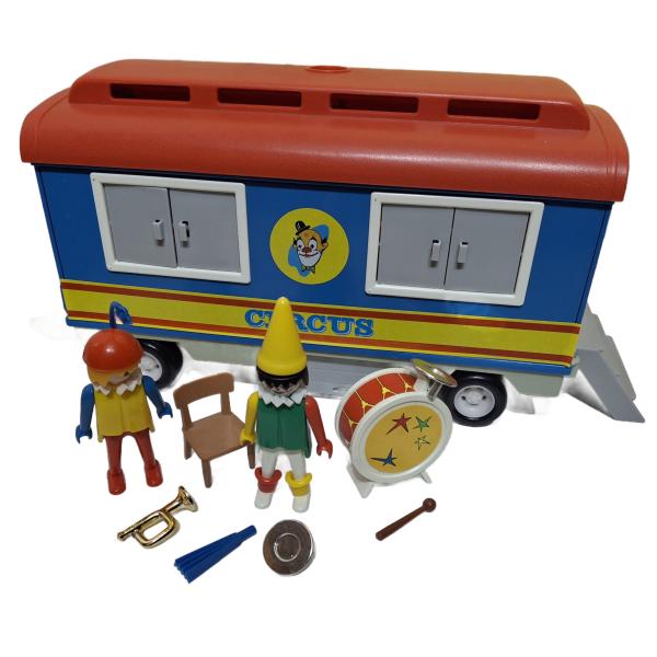 Playmobil ® 3477 Zirkuswagen Clown Wohnwagen gebraucht