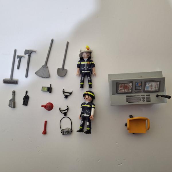 Playmobil ® 5361 Feuerwehrstation mit Alarm gebraucht