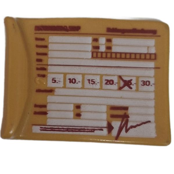 Playmobil ® 30648454 Tafel Polizei aus 6878 gebraucht