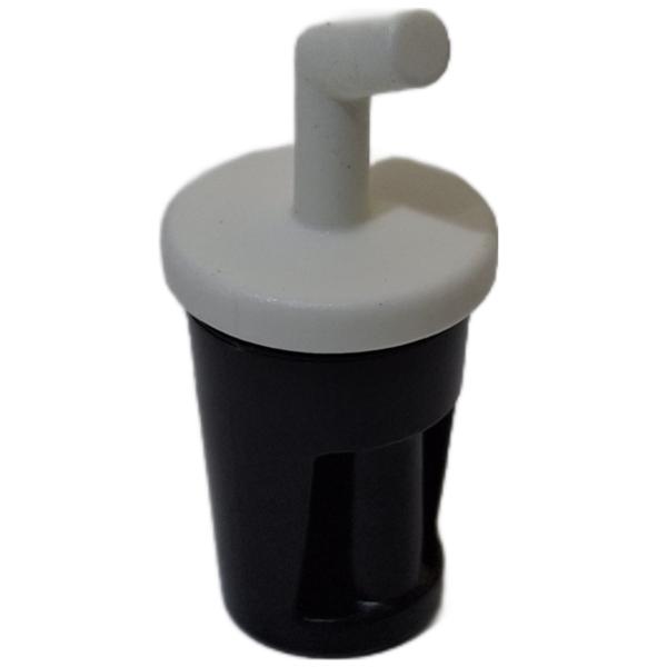 Playmobil ® Becher schwarz mit Deckel gebraucht