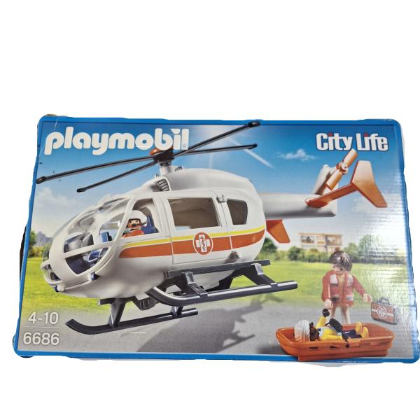Playmobil ® 6686 Rettungshelikopter gebraucht