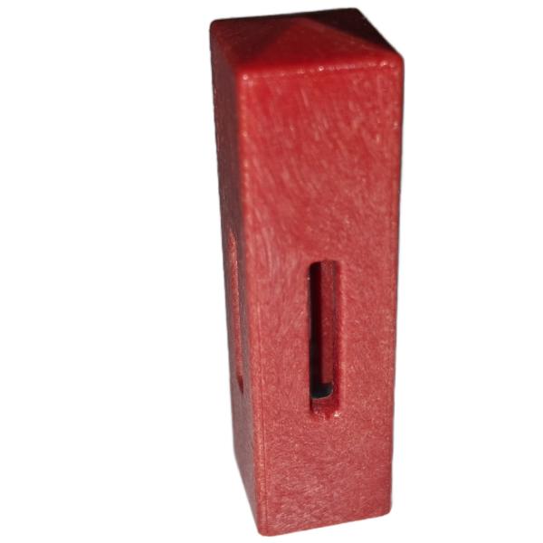 Playmobil® Zaun - Pfosten dunkelrot gebraucht