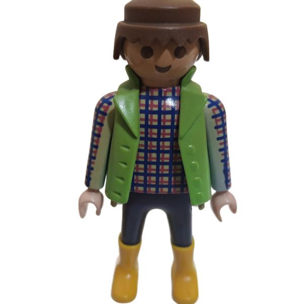 Playmobil ® Mann grüne Weste gebraucht