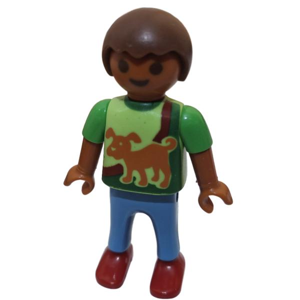 Playmobil ® Kind Junge Hund gebraucht