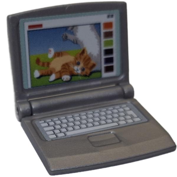 Playmobil ® 30670232 Laptop silbern (B) gebraucht