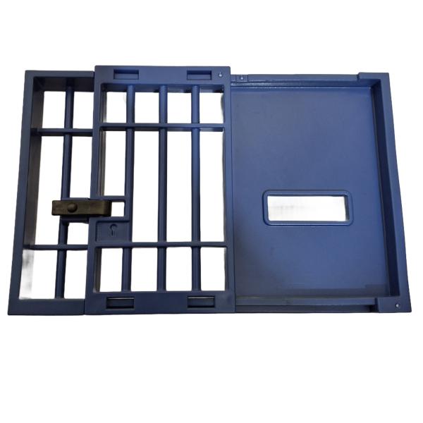 Playmobil ® 30602012 + 30222780 BS - Gitterel./ Tür - Pol. II mit Riegel gebraucht