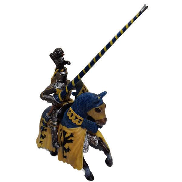 Schleich ® 70020 Turnierritter mit Lanze zu Pferd (Löwenritter) gebraucht
