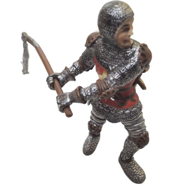 Schleich ® 70022  Fußsoldat mit Kriegsflegel (Lilienritter) gebraucht
