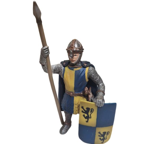Schleich ® 70055 Fußsoldat mit Schild und Speer (Löwenritter) gebraucht
