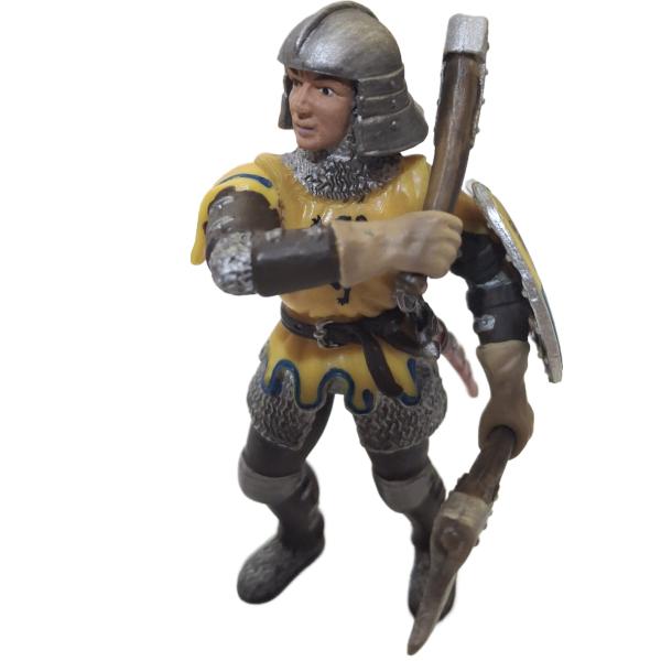 Schleich ® 70062 Fußsoldat mit Wurfbeilen (Löwenritter) gebraucht