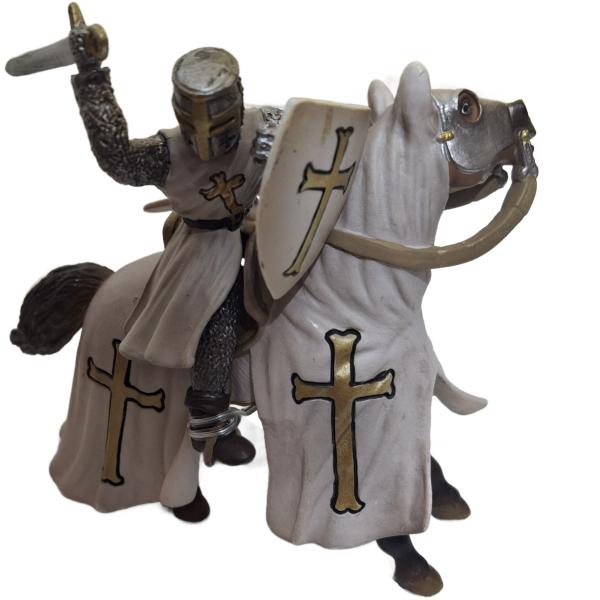 Schleich ® 70034 Kreuzritter auf Pferd gebraucht
