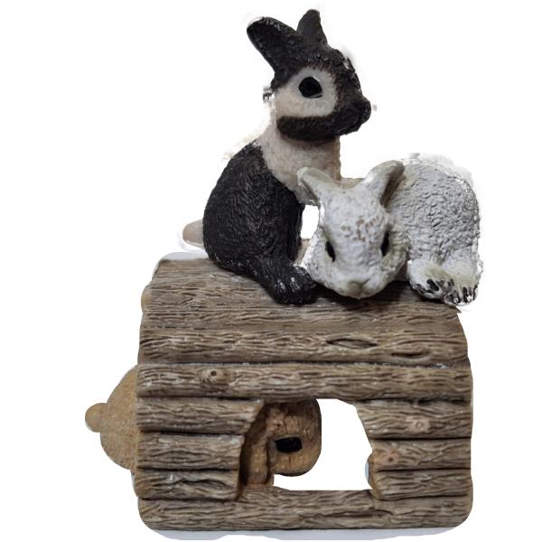 Schleich ® 13748 Farm Life Kaninchenjungen spielend gebraucht