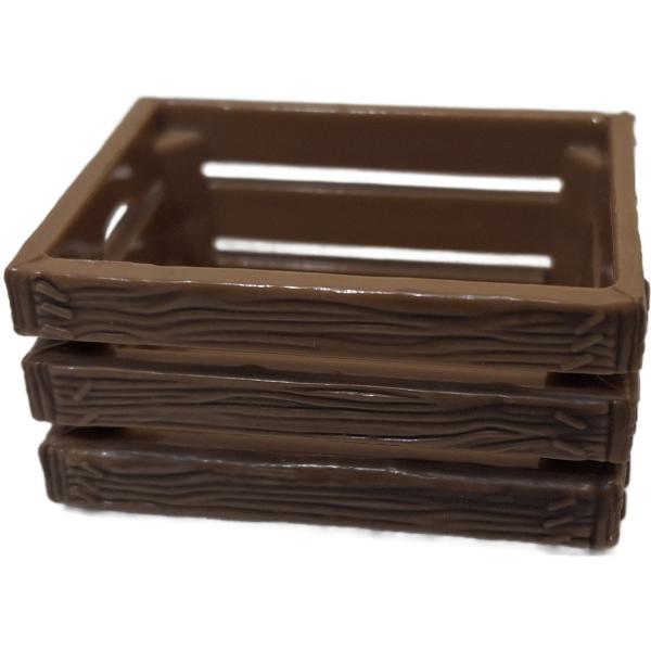 Schleich ® Holzkiste dunkel gebraucht