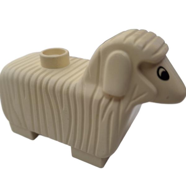 LEGO® DUPLO® Tier Schaf beige alte Version gebraucht