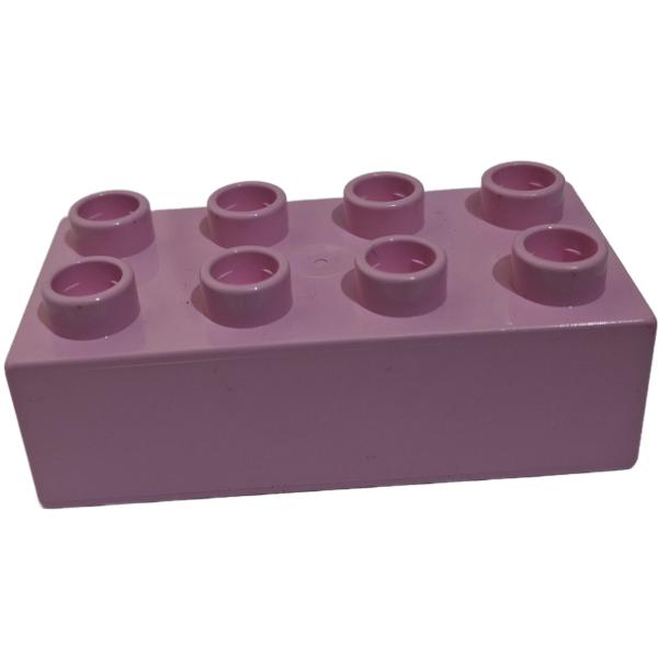 LEGO® DUPLO® 3011 2 x 4 Stein rosa gebraucht