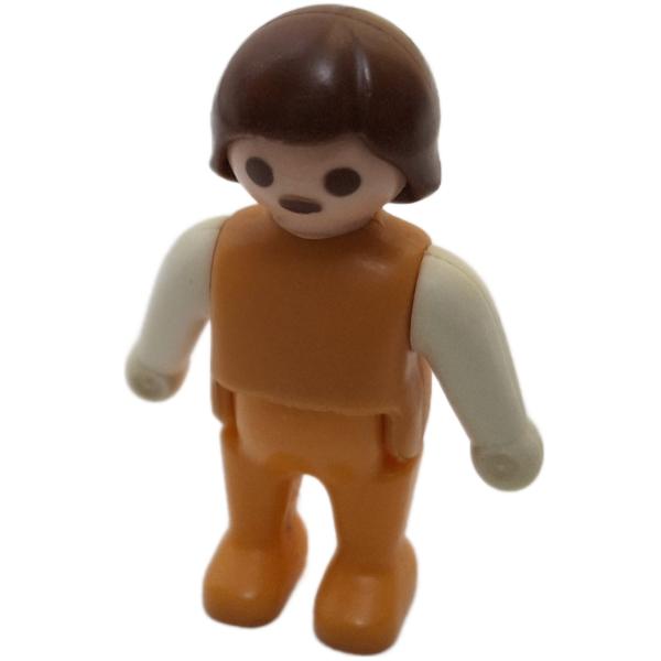 Playmobil ® Kind Baby orange - weiß gebraucht