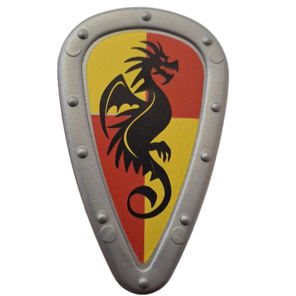  Playmobil ® Schild Drachenritter silbern gebraucht