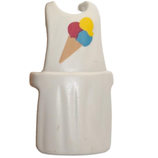 Playmobil ® 30255820 Schürze weiß Eis gebraucht