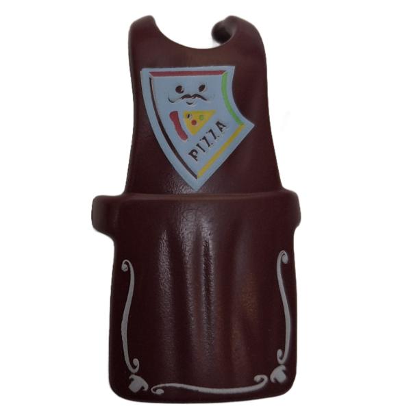 Playmobil ® Schürze bordeaux Pizza gebraucht