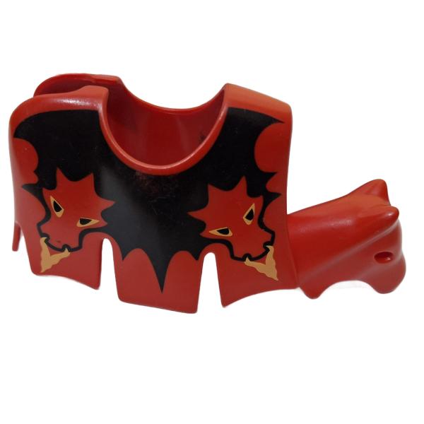Playmobil ® Pferdedecke und Kopfstück Drachenritter gebraucht