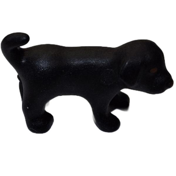 Playmobil ® Hund schwarz Welpe gebraucht