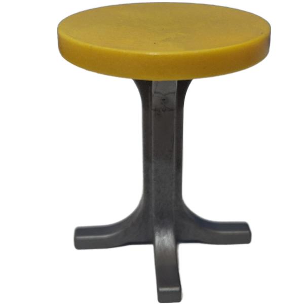 Playmobil ® Tisch rund silbergrau / gelb gebraucht