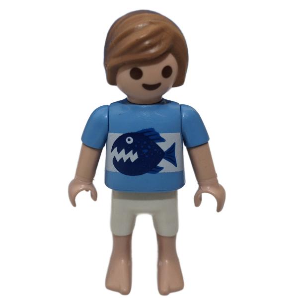 Playmobil ® 30103740 Kind Junge Piranha aus 6978 gebraucht
