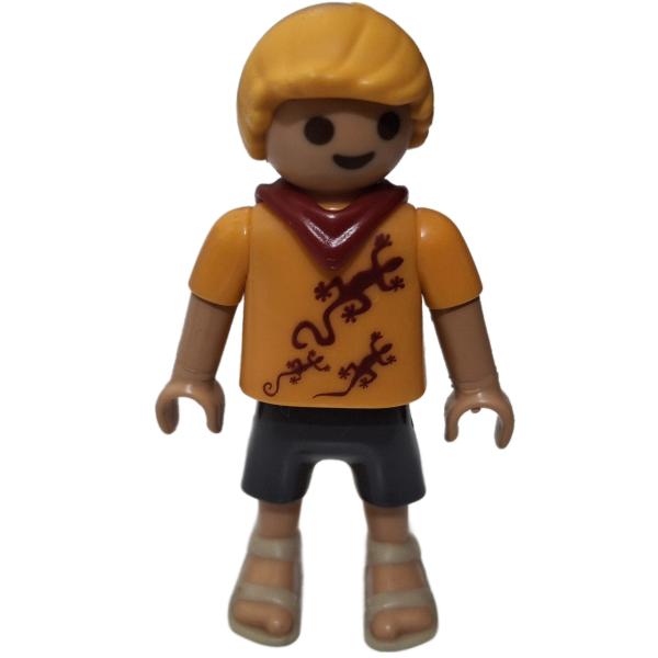 Playmobil ® 30104170 Kind Jung mit Eidechsenshirt aus 9426 gebraucht