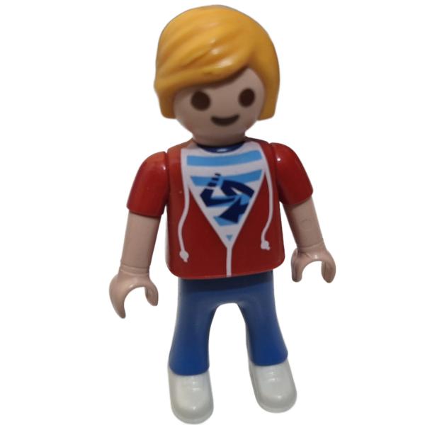 Playmobil ® 30103520 Kind Junge rote Jacke gebraucht