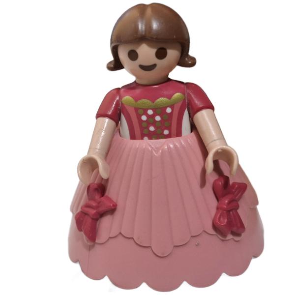 Playmobil ® Kind Mädchen mit rosa Reifrock gebraucht