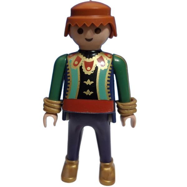 Playmobil ® Prinz / König grün / blau gebraucht