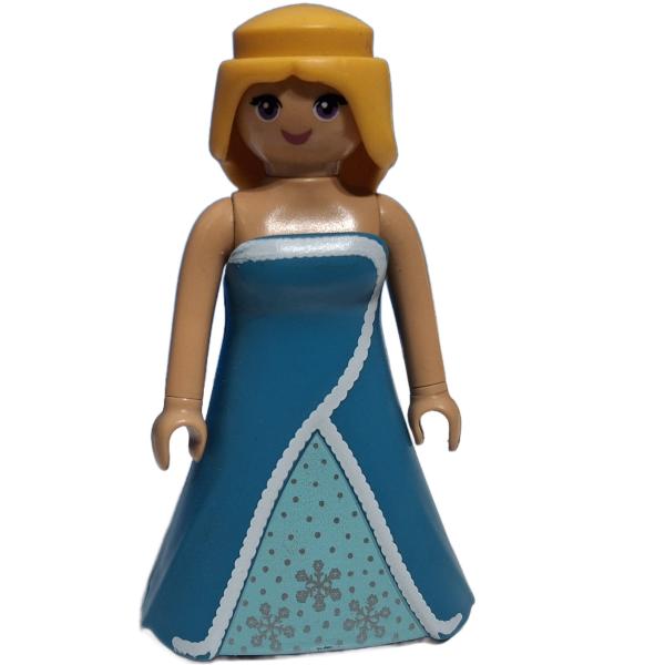 Playmobil ® Frau Kleid türkis gebraucht