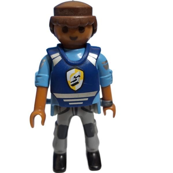Playmobil ® 30001154 Mann Security braunes Haar gebraucht