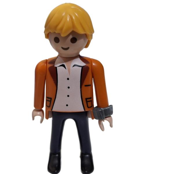 Playmobil ® 30004373 Mann oranges Oberteil gebraucht aus 5574 gebraucht