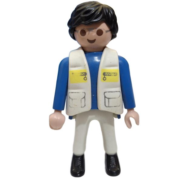 Playmobil ® Mann weiße Weste gebraucht