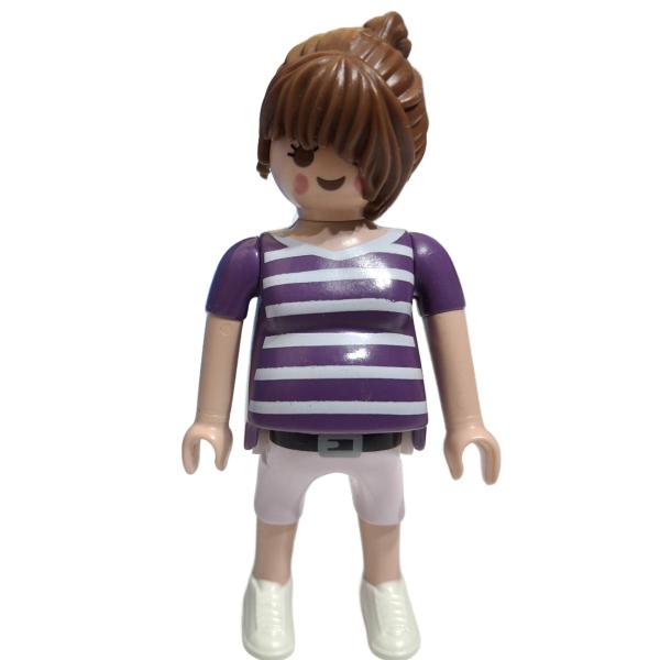 Playmobil ® 30140762 Frau schwanger braune Haare gebraucht