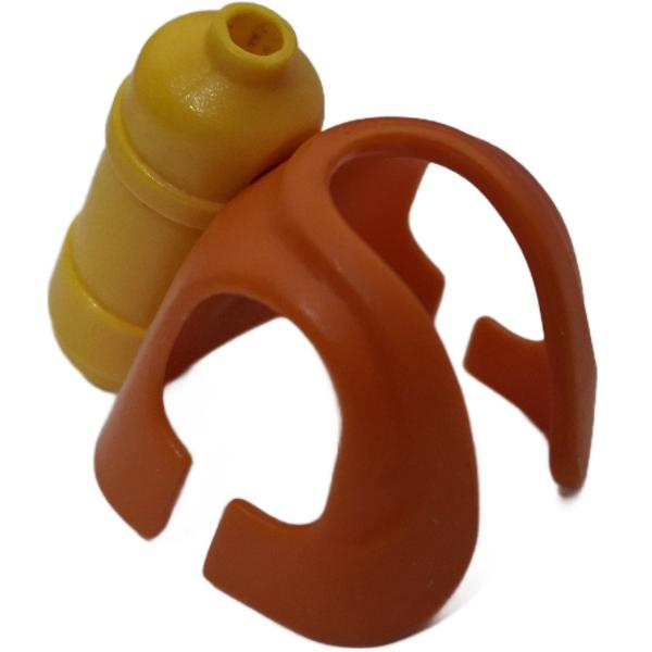 Playmobil ® Tauchjackett orange mit Flasche gebraucht