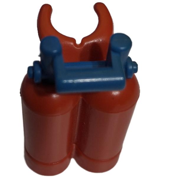 Playmobil ® Tauchflasche - Sauerstoffflasche rot - blau gebraucht