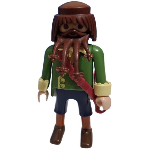Playmobil ® Mann Pirat grünes Oberteil gebraucht
