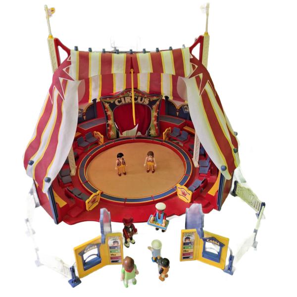 Playmobil ® 3547 2 Flußpferde / Pfleger gebraucht