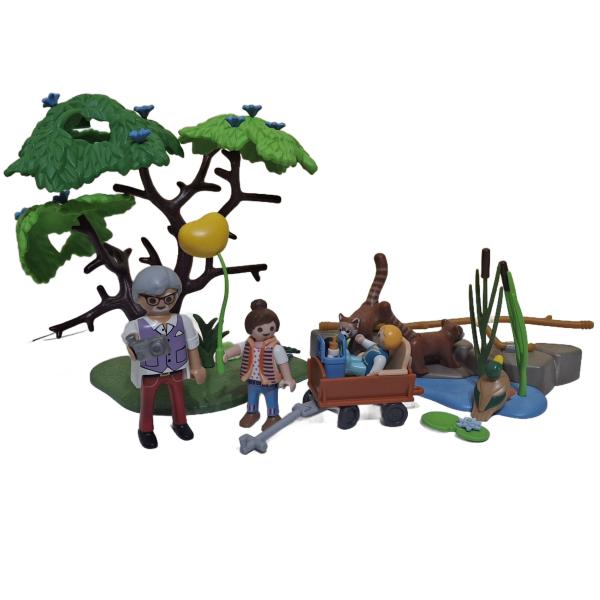Playmobil ® 70344 Kleine Pandas im Freigehege gebraucht