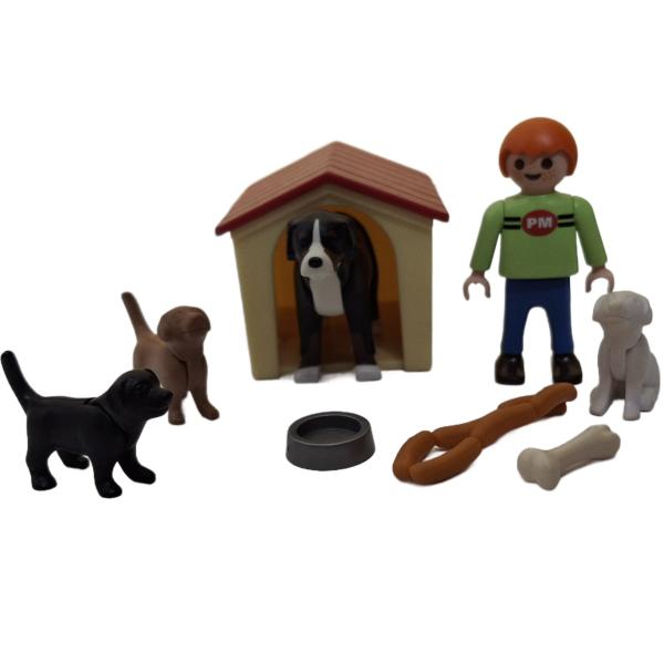 Playmobil ® 4498 Berner Sennenhund mit Welpen gebraucht